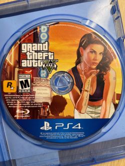 Grand theft auto 5 for PlayStation 4