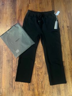 Fear of God Essentials black joggers