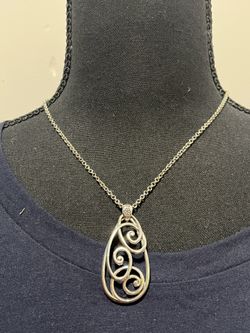 Brighton Rock & Scroll Necklace 