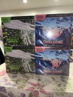 Pokemon Chaos rising Perfect order ETB