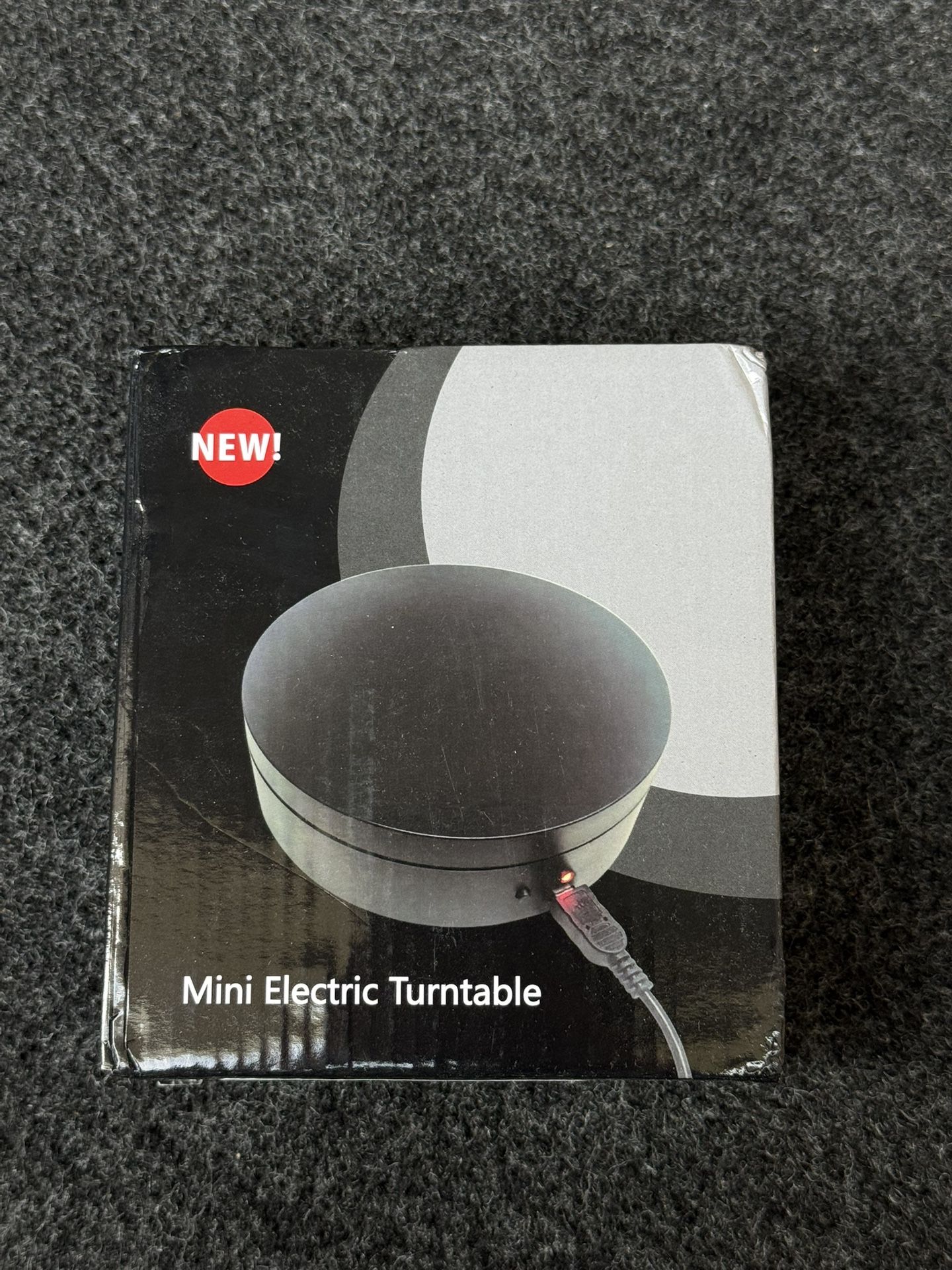 mini electrical turntable 