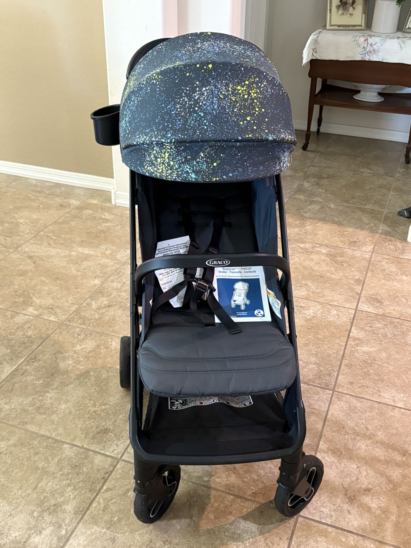 ONLY $85: Ready2Jet Compact Stroller – Overhead Friendly Compact Travel Stroller with Automatic Fold