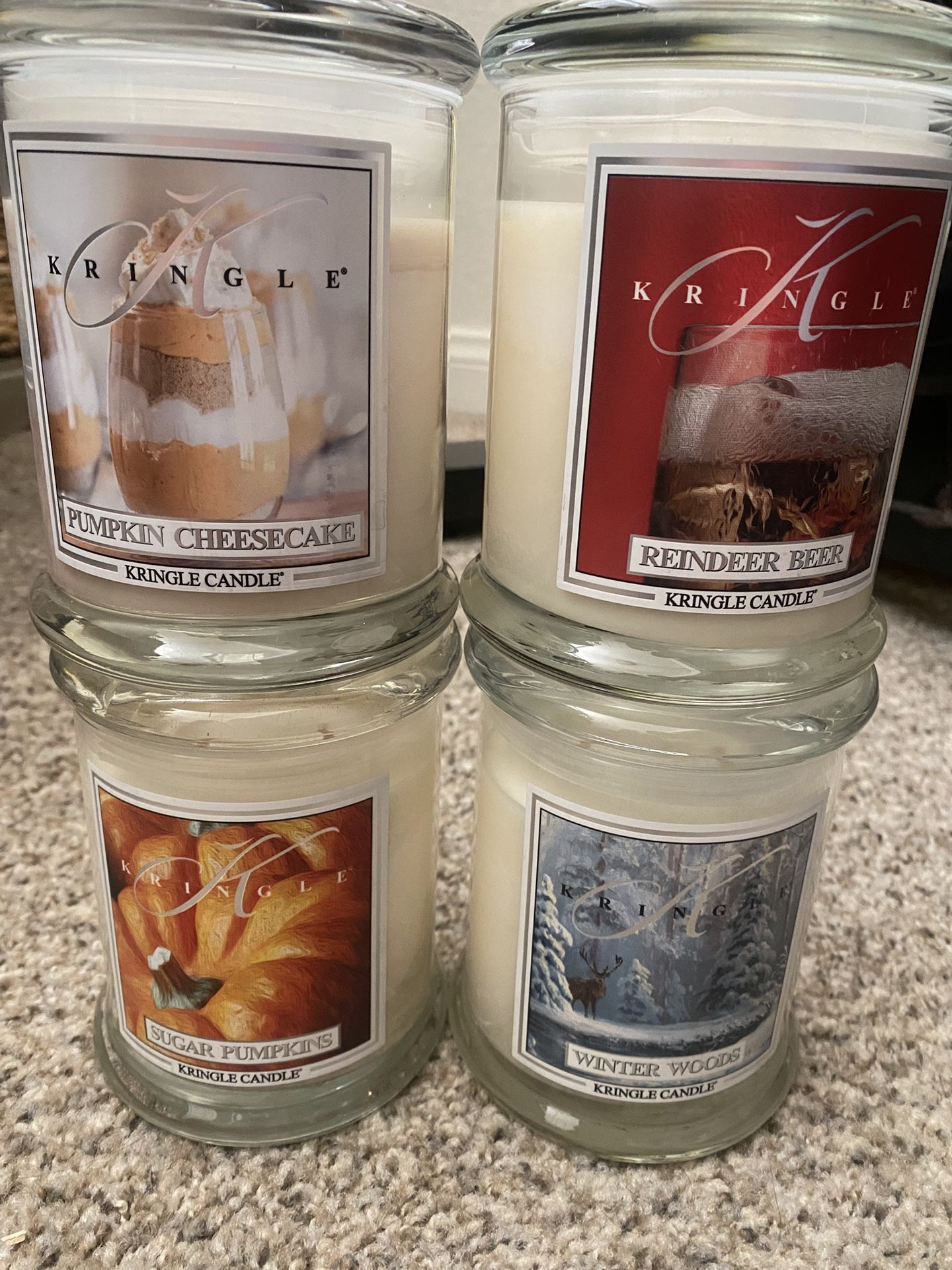 Kringle 2 Wick soy Candles 