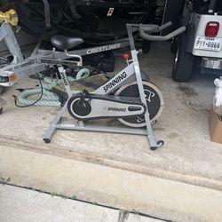 Spinner fit stationary cycling bike