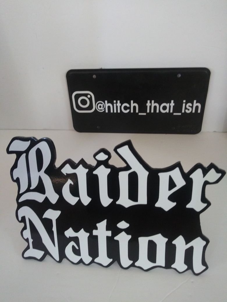 Raider nation custom hitch