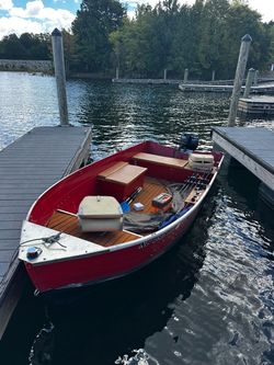 John Boat with motor. Clear title .  16’