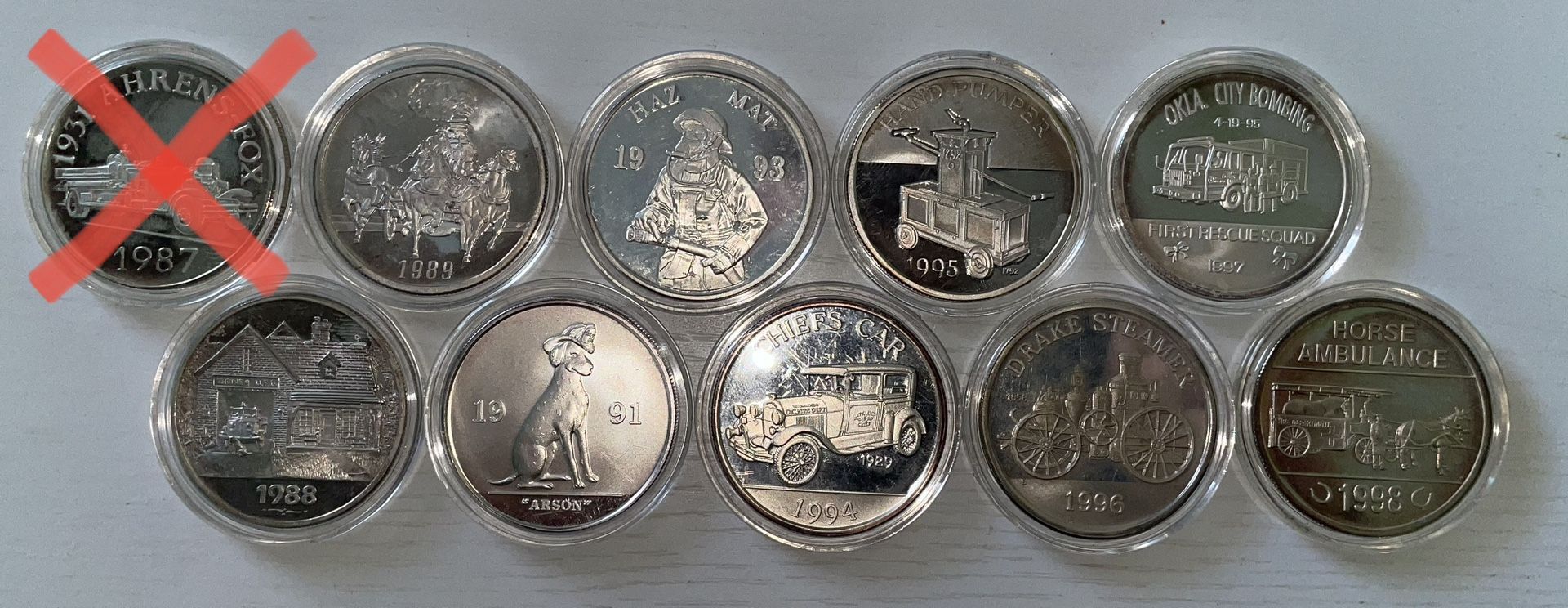 .999 Silver Fireman Rounds