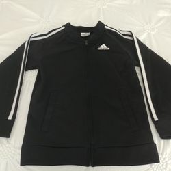 Boys Adidas Zip Up Hoodie Size 7