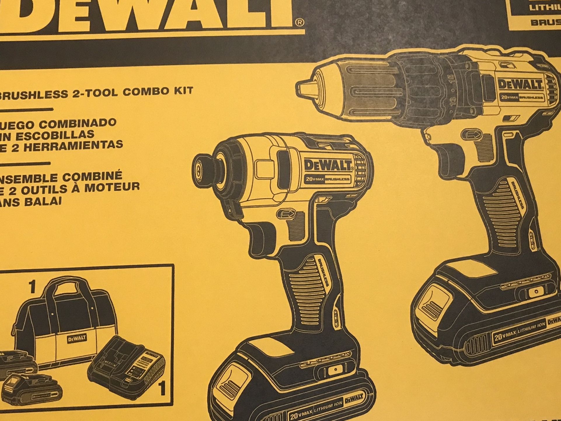 Dewalt Dck277c2 Drill And Impact Driver Kit