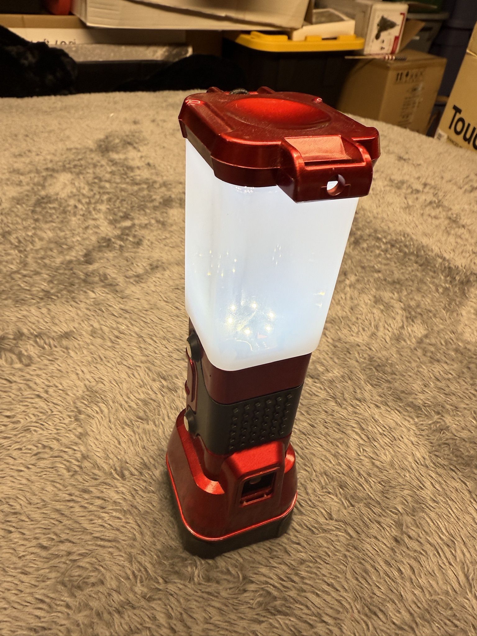 LED Multipurpose Lantern & Flashlight with Bungee Cord and Hanger.