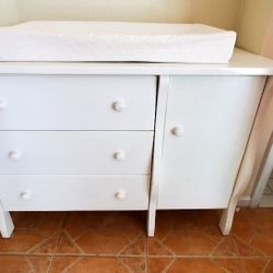 Baby Changing Table Dresser Organizer