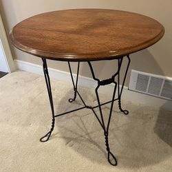 Antique Table- Hairpin Legs