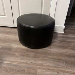 Black Ottoman 