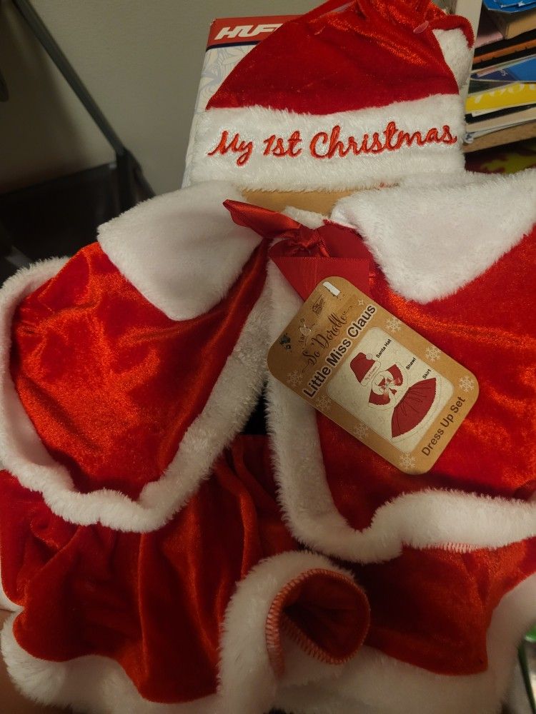 BbyGirl 1st Xmas Outfit