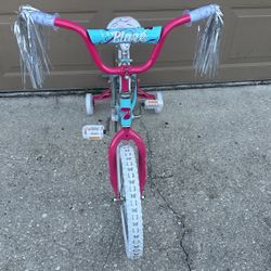 Ozone 500 Girl Blaze Bike 16” inch wheel Bicycle With Training Wheels 