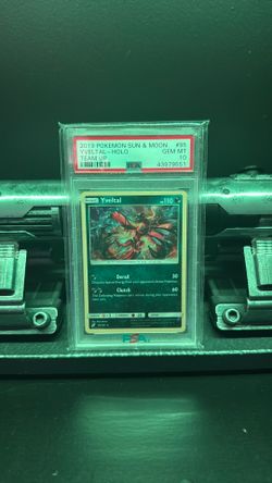 Yveltal Psa 10 grade pokemon slab