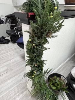 Christmas Garland With Lights