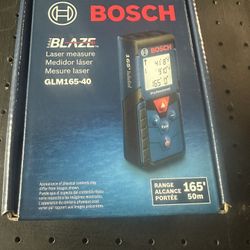 Bosch BLAZE GLM165-40 Pro Laser Measure. 