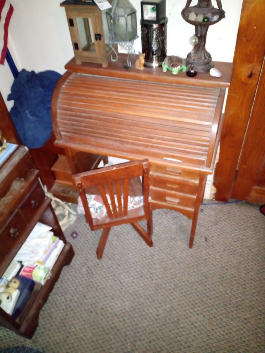 Kids Antique Desk
