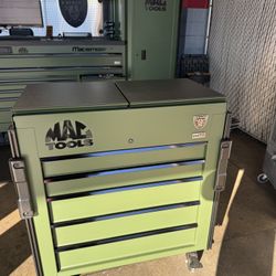 Mac Tools Army Green Tool Cart