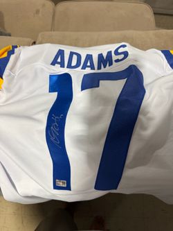 Davonte Adams custom signed Rams jersey