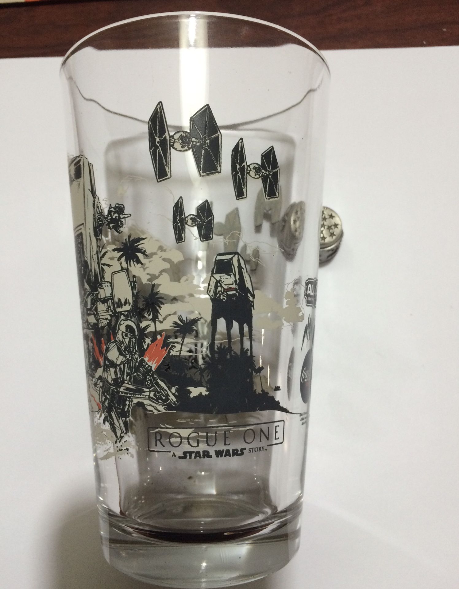 Star Wars rogue one Alamo Drafthouse glass