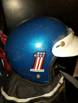 Classic motorcycle helmet