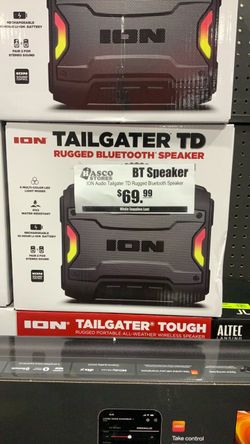 ION Tailgater TD Rugged Bluetooth Speaker $70