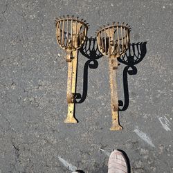 Set Of Rustic Wall Sconces 