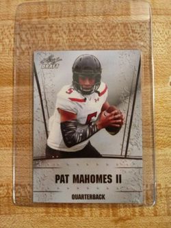 Patrick Mahomes Rookie Card Mint $100 Pick Up $110 Shipped through cash app or pay pal