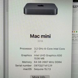 Mac Mini i7 + eGPU (RX 580) + 2K Monitor + Studio Desk + Chair + Mackie Speakers + 88-Key MIDI Keyboard – Full Studio Setup