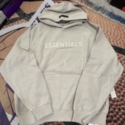 Essentials - Fear Of God - Seal Waffle Knit Hoodie - Sz L