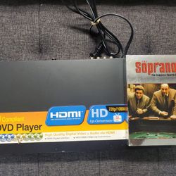 DVD PLAYER + HDMI