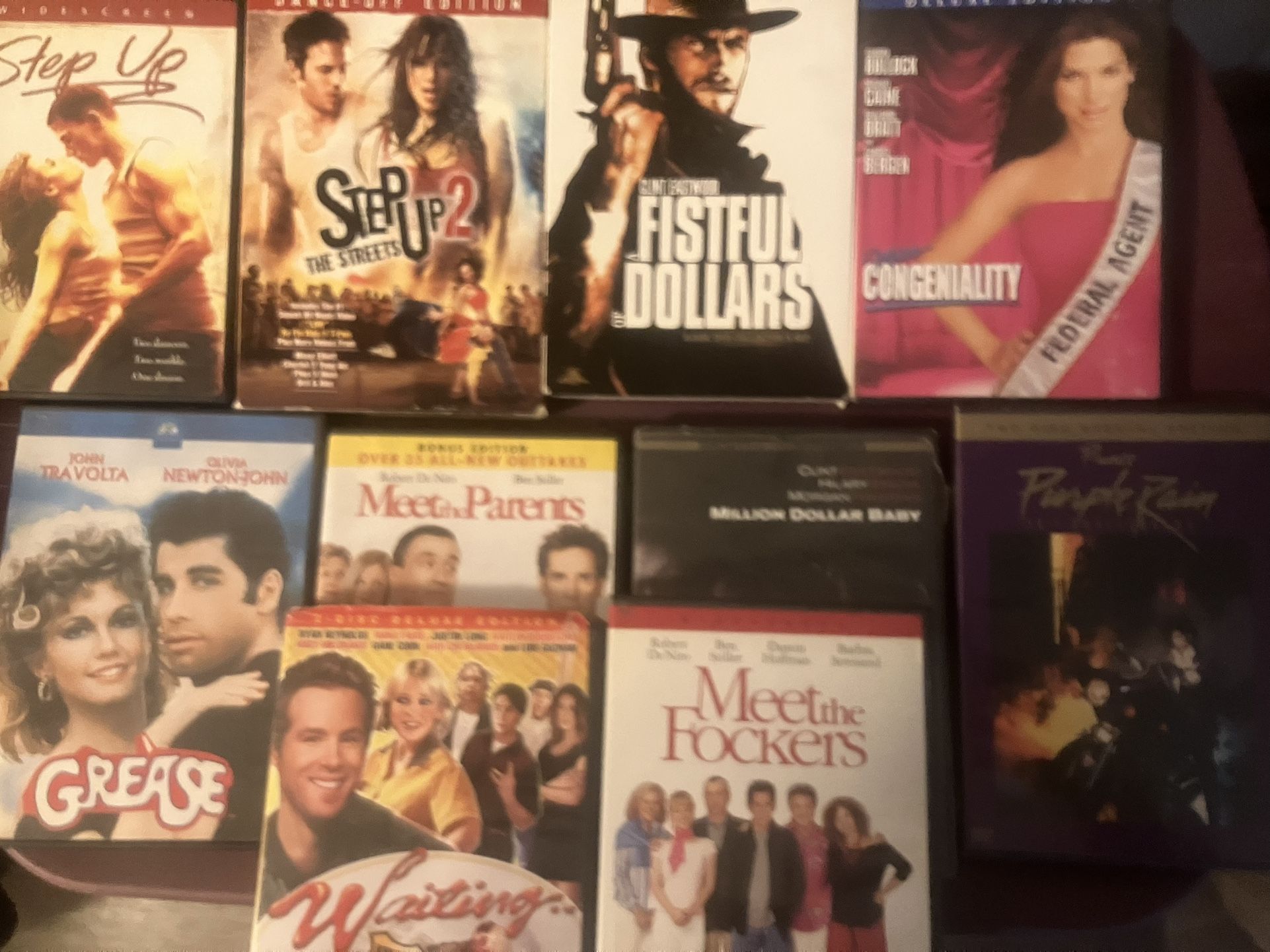 VHS Movies and Exercise Videos and DVD Movies