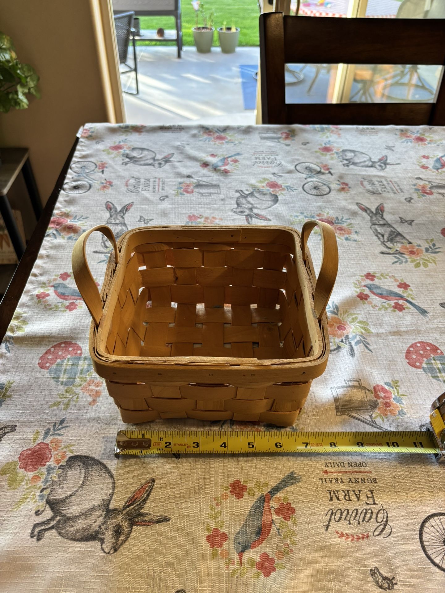 Smaller basket