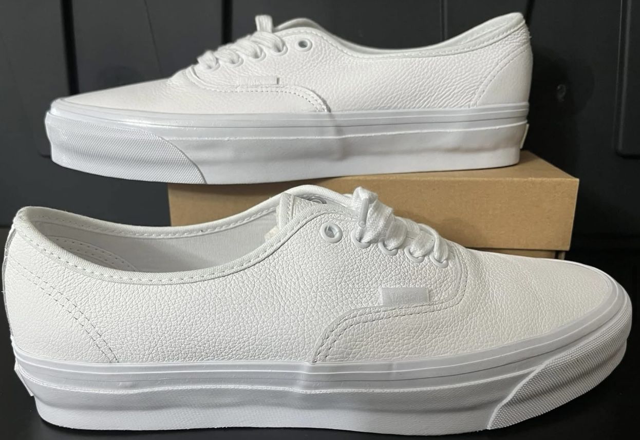 Vans Premium White Leather
