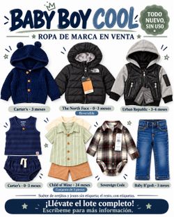 New Baby Boy Clothing Lot – 7 Pieces