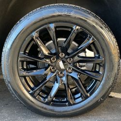 22” Original Cadillac Escalade Sport Platinum Black Premium Luxury Onyx Stock Factory Wheels Rims Tires OEM