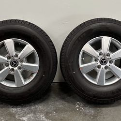 2024 Mercedes Sprinter OEM 16" Wheels Rims and Tires Freightliner Dodge 1500 245/75R16 Michelin TPMS