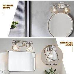 2 Lights Bathroom Vanity Lights