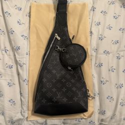 High End Sling Bag - Monogram Pattern  NEW