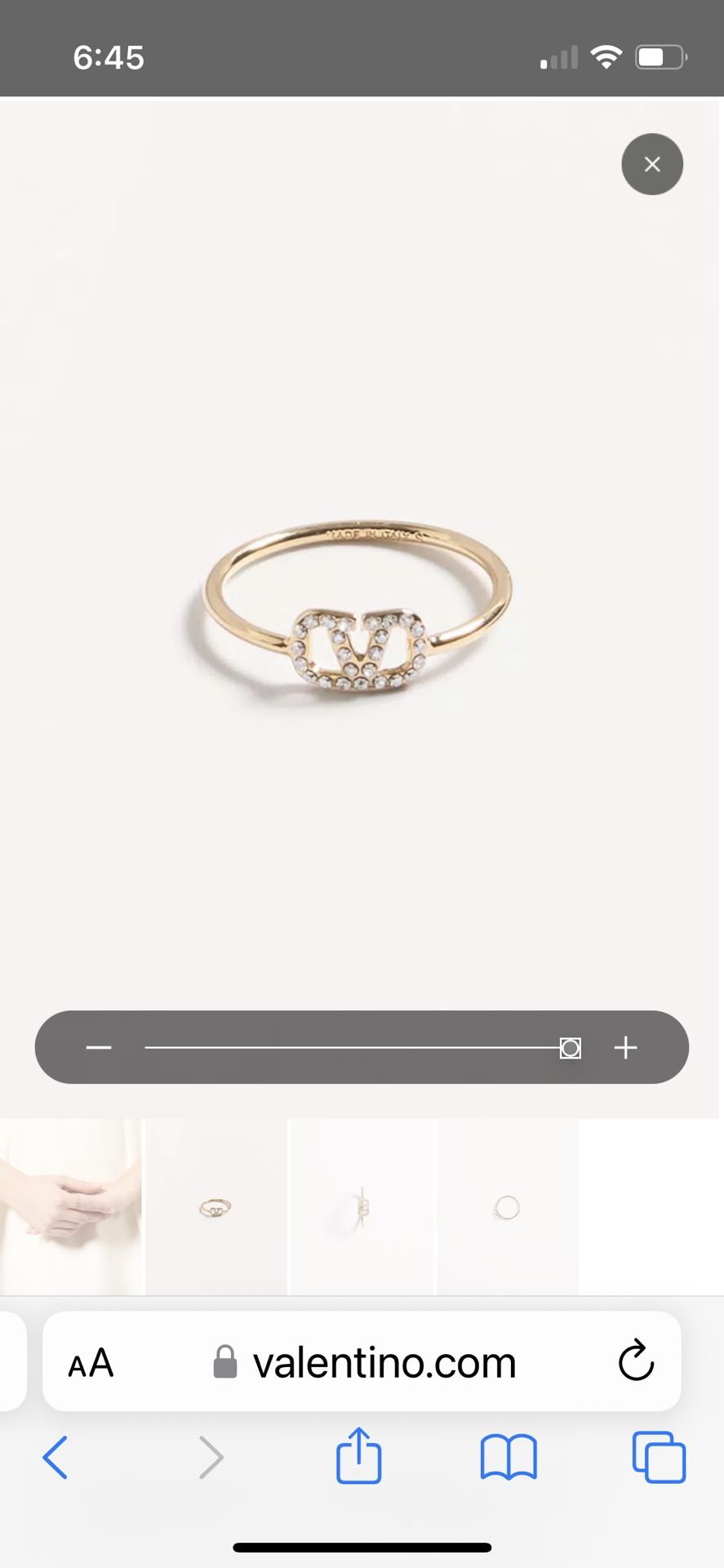 Valentino Ring