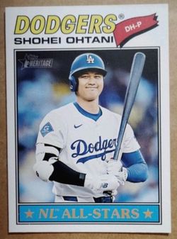 Shohei Ohtani Topps Heritage NL All-Stars Card