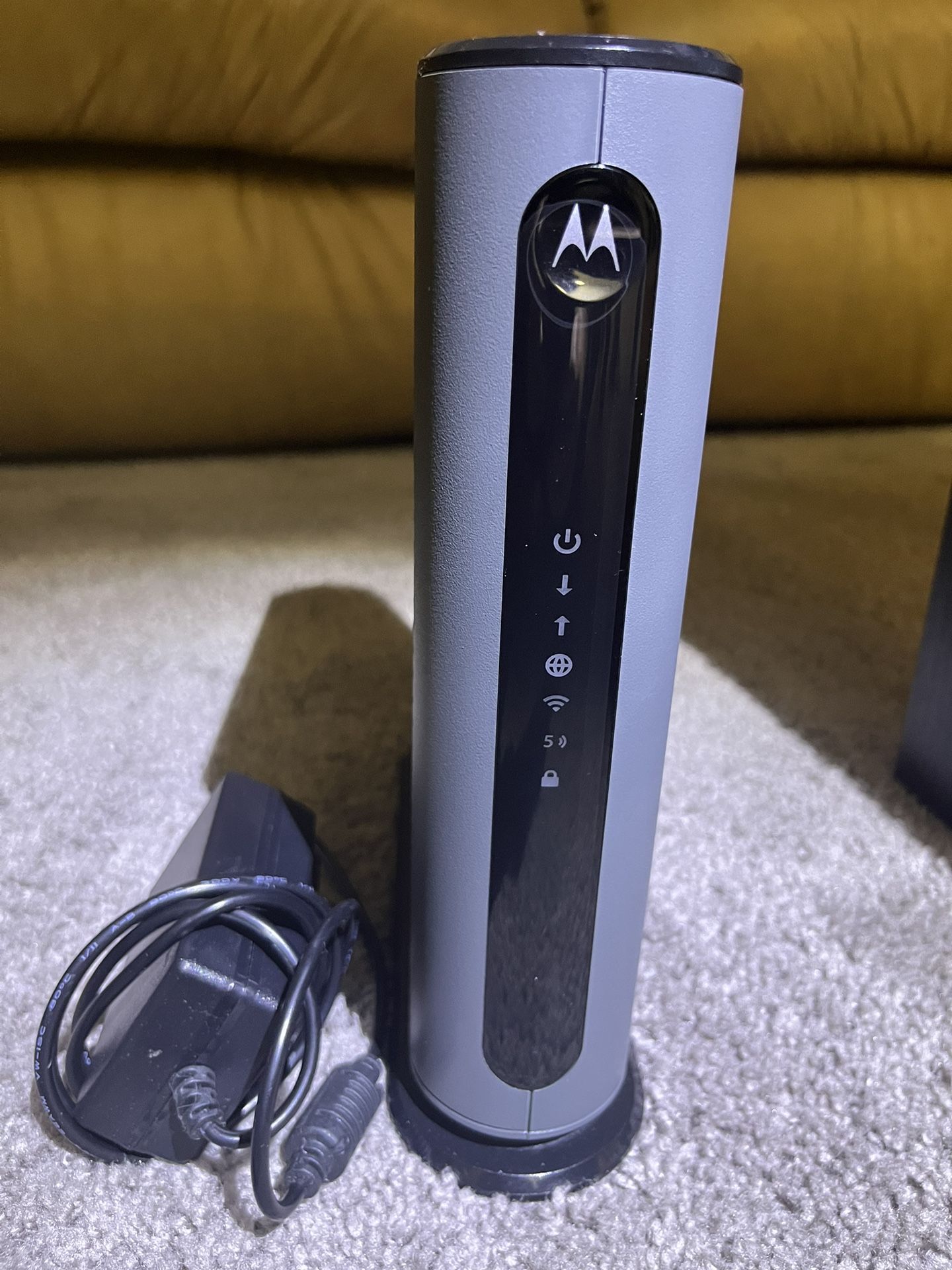 Comcast Approved Motorola Cable Modem with power cable