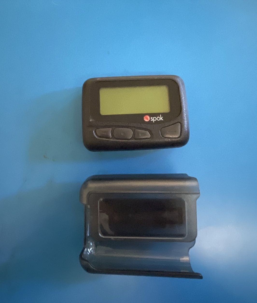 Sun Telecom T5 Spok Black 1-Way Alpha Numeric Encrypted Secure Pager