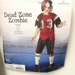 Dead Zone Zombie Boys Football Brand New Halloween Costume For Sale 