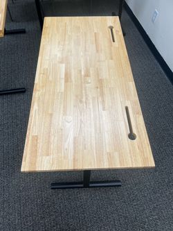 Wood office desk table