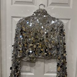 Mini Jacket Zilver Med 