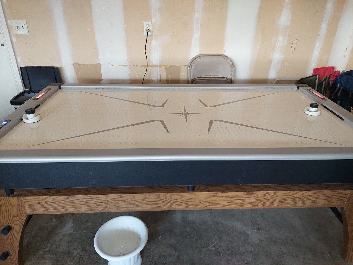 Air Hockey Table.