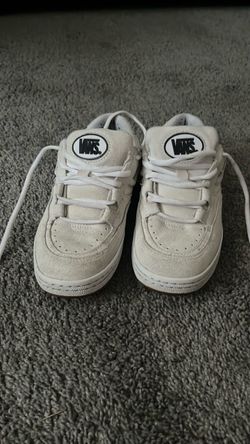 White VANS SPEED LS